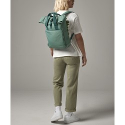 Plain Backpacks Twin handle roll-top backpack Bagbase 440g 