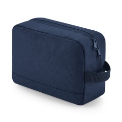 Plain Recycled essentials wash bag Bagbase 100g