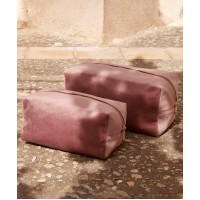 Plain Velvet toiletry/accessory case Bagbase 185g