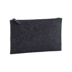 Plain Accessories Felt accessory pouch Bagbase 45 G