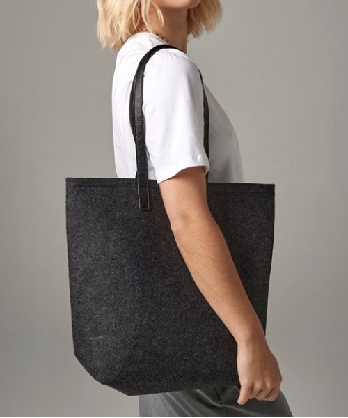 Plain Cotton Tote Bags Premium felt tote Bagbase 190g