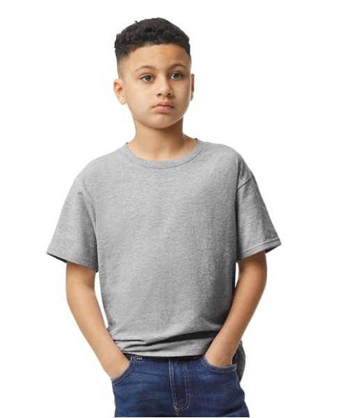 Plain Light cotton youth t-shirt Gildan 145 gsm