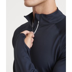 Plain Cool Flex long half-zip top Top AWDis Just Cool 280 GSM