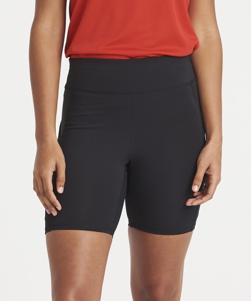 Plain Women’s recycled tech shorts AWDis Just Cool 240 gsm