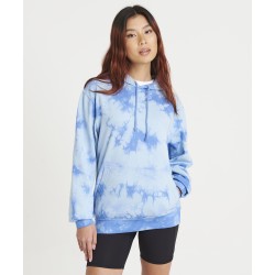 Plain Tie dye hoodie AWDis Just Hoods 280gsm