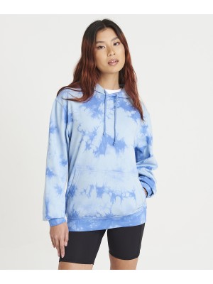 Plain Tie dye hoodie AWDis Just Hoods 280gsm