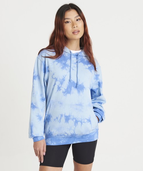 Plain Tie dye hoodie AWDis Just Hoods 280gsm