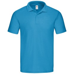 Plain Polo Shirts Original polo Fruit of the Loom 185 GSM