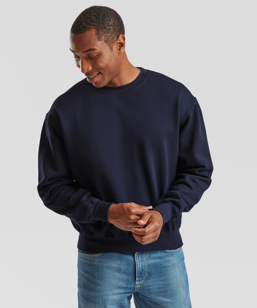 Plain Supercotton™ sweatshirt Fruit of the Loom 405 GSM