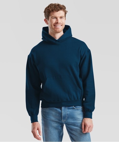 Plain Supercotton™ hooded sweatshirt Fruit of the Loom 405 GSM