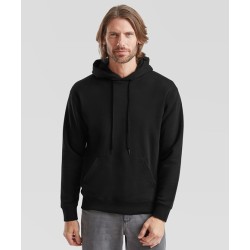 Plain Premium 70/30 hooded sweatshirt Fruit of the Loom 280gsm