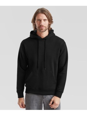 Plain Premium 70/30 hooded sweatshirt Fruit of the Loom 280gsm