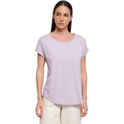 Women's long slub tee 140gsm