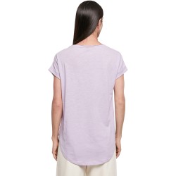 Women's long slub tee 140gsm