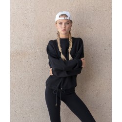 Women's oversize crew neck 250 gsm