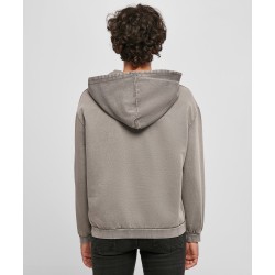 Women's acid-washed oversized hoodie