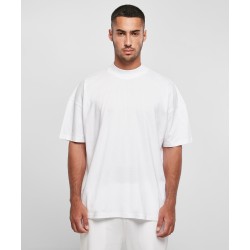 Oversized Mock Neck Tee 240gsm