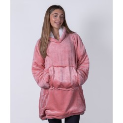 The Ribbon oversized cosy reversible sherpa hoodie 900g