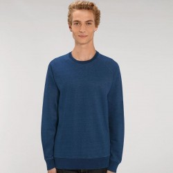 Sustainable & Organic Sweatshirts Stanley Stroller denim crew neck sweatshirt (STSM568) Adults  Ecological STANLEY/STELLA brand wear