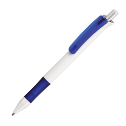 Plastic Pen Alaska White Retractable Penswith ink colour black