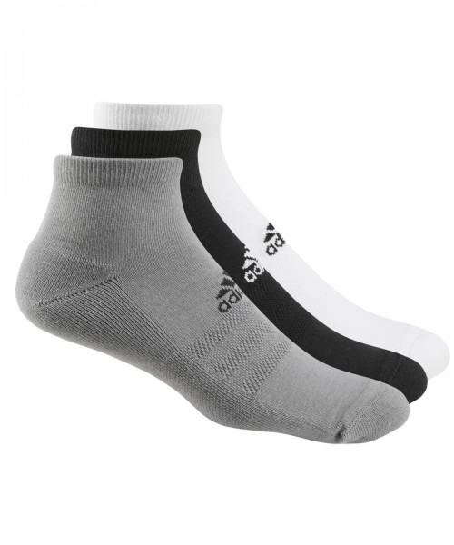 Plain adidas® 3-pack golf ankle socks Socks Adidas® 145 GSM