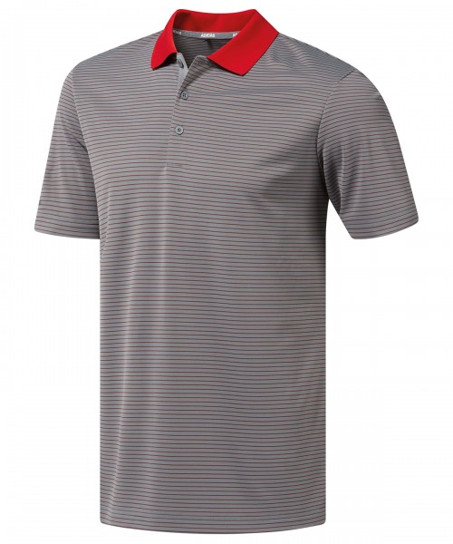 Plain 2-colour stripe polo T-Shirts Adidas® 125 GSM