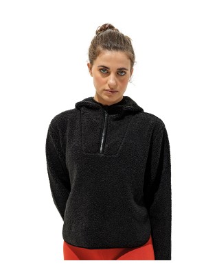 Plain Women's TriDri® sherpa 1/4 zip hoodie  hoodies TriDri® 430 GSM