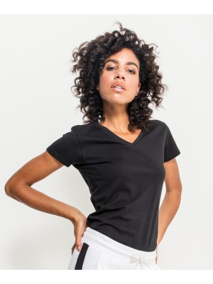 Plain Women's basic tee T-shirts Build Your Brand 140 GSM