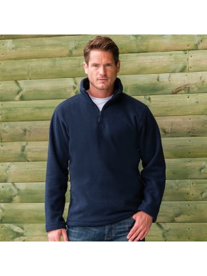 Plain Outdoor Fleece Zip Neck Russell 320 GSM