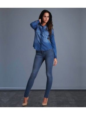 Plain Jeans Ladies Lara Skinny So Denim