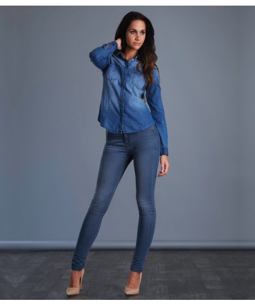 Plain Jeans Ladies Lara Skinny So Denim