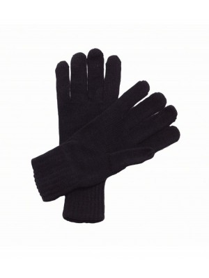 Plain Gloves Knitted Regatta