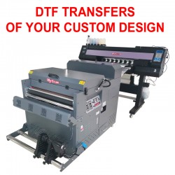 DTF Square Print (6 X 6 cm) Custom Heat Transfer Paper