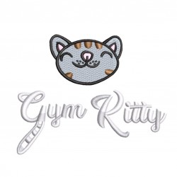 Gym Wear Vest Girlie cool sports crop top Gym Kitty Fitness Training, Yoga