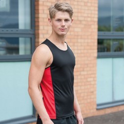 Cool contrast sporting vest