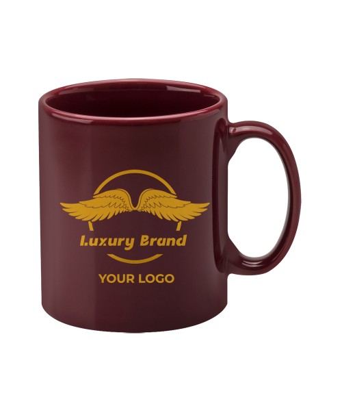  Personalised Corporate Enterprise Mug - Cranberry