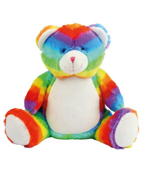 Teddy Zippie rainbow bear Mumbles 