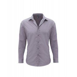 Plain Long sleeve fitted 'Friday' SHIRT PREMIER 105 GSM