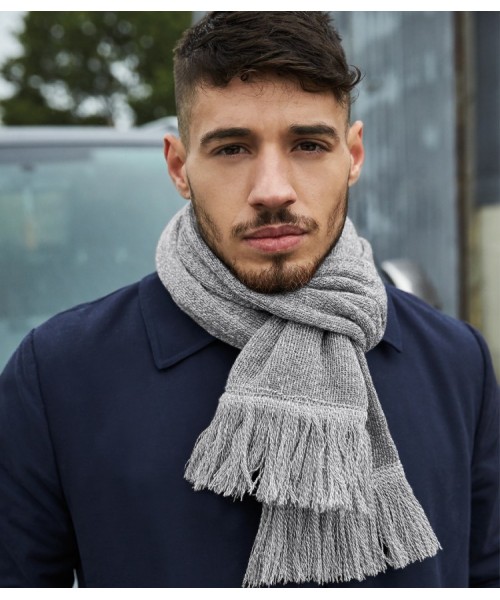 Plain CLASSIC KNITTED SCARF BEECHFIELD