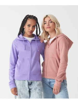 Plain zoodie Women’s college zoodie AWDis Just Hoods 280 GSM